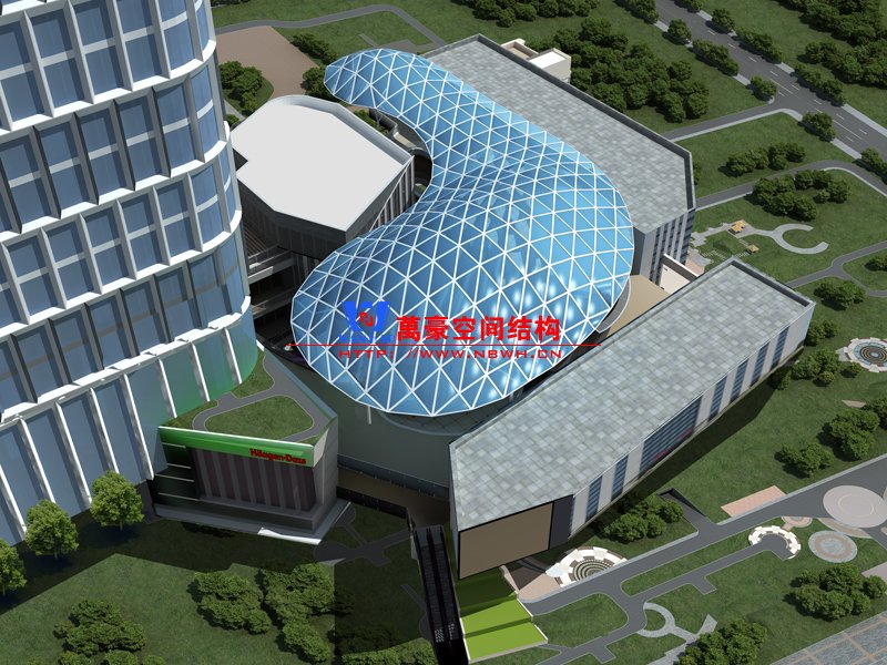 江蘇屋頂膜結構工程效果圖